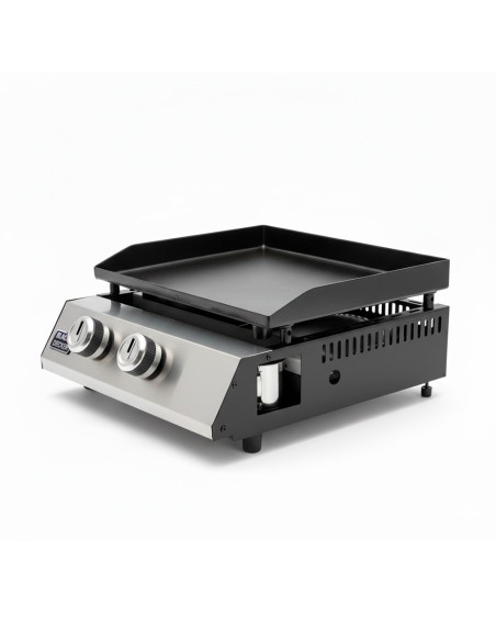 Plancha de gas bxop4900e con 2 quemadores