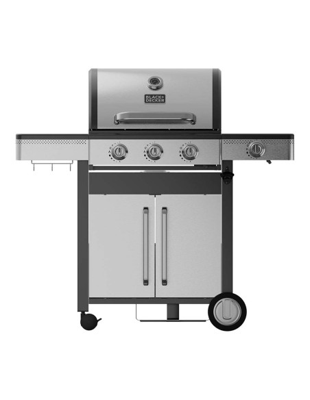 Barbacoa de gas bxog12950e con 4 quemadores 126 x 58 x 118,5 cm