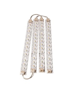 Cuatro tiras led recambio aplique cuadrado 18 w cct 32578
