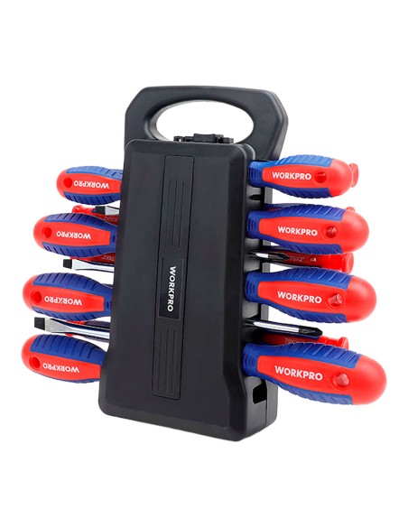 Destornilladores con soporte, juego de 45 piezas