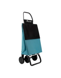 Carro de la compra basic ln 4 azul - negro
