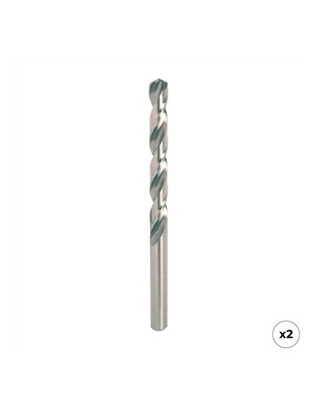 Broca hss4341 para metal, rectificada, ø3,50 x 70,00 mm, 2 uds