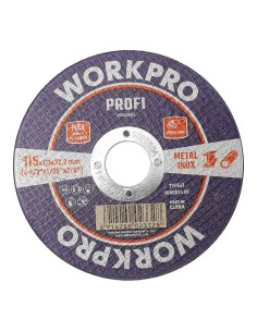 Disco de corte para metal e inox profi/t41 ø115 x 1,0 x 22,2 mm