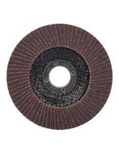 Disco de láminas plano de óxido de aluminio t27, ø115 x 22 mm, grano 80