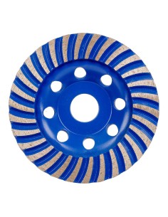 Muela copa diamantada hilera dientes turbo ø115 x 22,2 mm