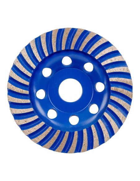 Muela copa diamantada hilera dientes turbo ø115 x 22,2 mm