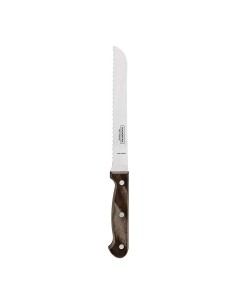 Cuchillo polywood castaño para pan 17,7 cm