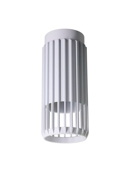 Foco 1 elemento sahara arenado, gu10, 10 w (bombilla no incluida), blanco, ø6 x 14 cm