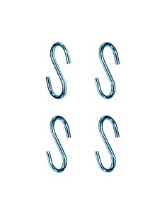Gancho en forma de s cg23 5 x 60 mm, zincado, blister 4 uds
