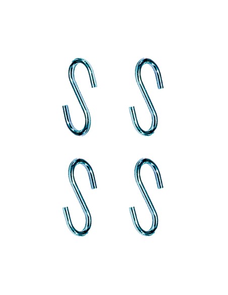 Gancho en forma de s cg23 5 x 60 mm, zincado, blister 4 uds