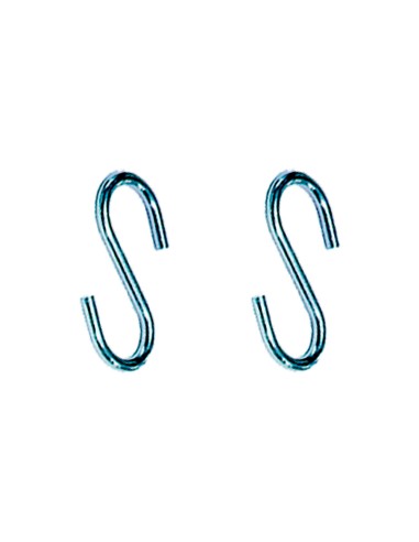 Gancho en forma de s cg23 6 x 70 mm, zincado, blister 2 uds