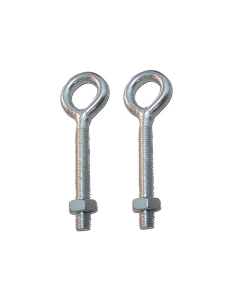 Hembrilla soldada con tuerca hm01, m8 x 60 mm, zincado, blister 2 uds