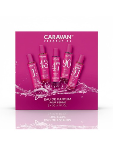 Discovery conjunto 5 fragancias caravan, 30 ml