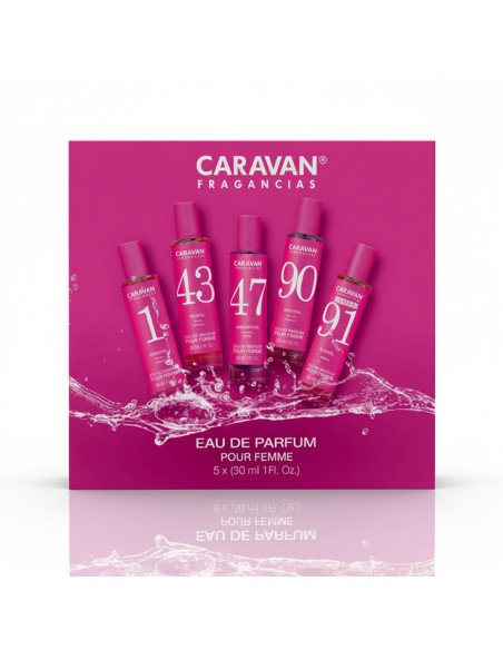 Discovery conjunto 5 fragancias caravan, 30 ml