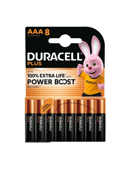 Pila alcalina power boost aaa lr03 mn2400 1,5 v ø10,5 x 44,5 mm blister 8 uds
