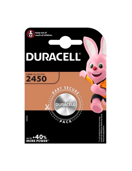 Micro pila de botón litio cr2450 3 v ø24,5 x 5,0 mm blister