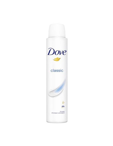 Desodorante spray classic 48 h, 0% alcohol antitranspirante, 200 ml