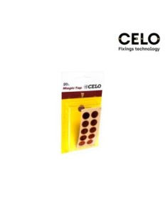 TAPON ADHESIVO ROBLE OSCURO 20 UDS