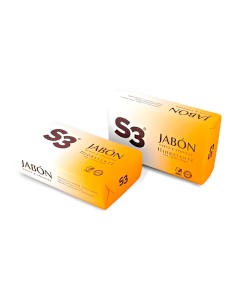 Jabón en pastilla 125 g, 2 uds