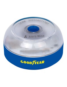 Baliza v16 de emergencia homologada conectada geolocalizable con dgt 3.0 alert wise goodyear