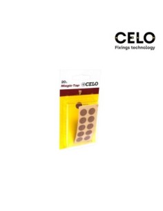 TAPON ADHESIVO NOGAL 20 UDS