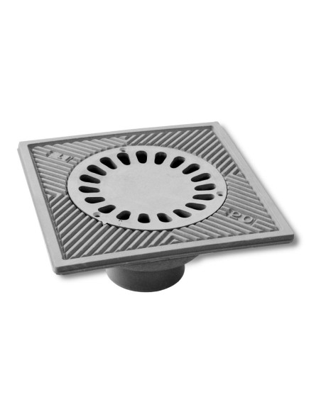 Sumidero de patio polipropileno 25 x 25 cm