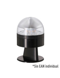 Baliza v16 de emergencia homologada conectada geolocalizable con dgt 3.0 pf erum vial negra, sin ean individual