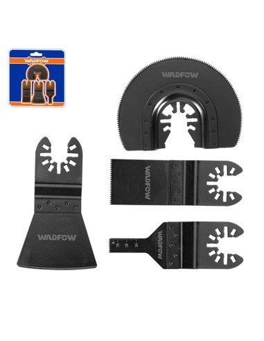 SET 4 PIEZAS CUCHILLAS PARA MULTIHERRAMIENTA (MADERA)