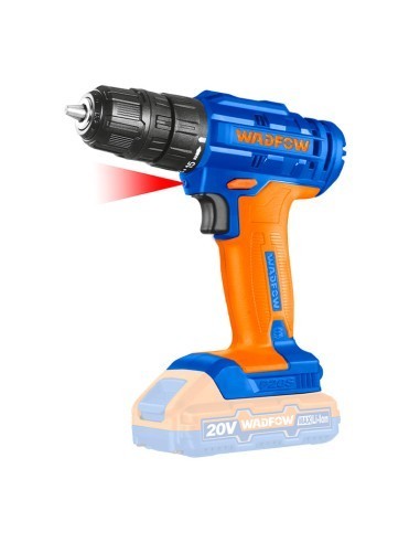 TALADRO INALAMBRICO 20V +BATERIA 1.5Ah + CARGADOR WADFOW