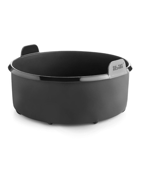 Molde redondo de silicona para freidora de aire ø21 x 7 cm