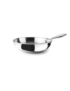 Wok triply natural (inox/alum/inox) ø20 cm