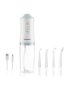 Irrigador dental recargable portátil, denter, 4 w, 6 x 6 x 21 cm