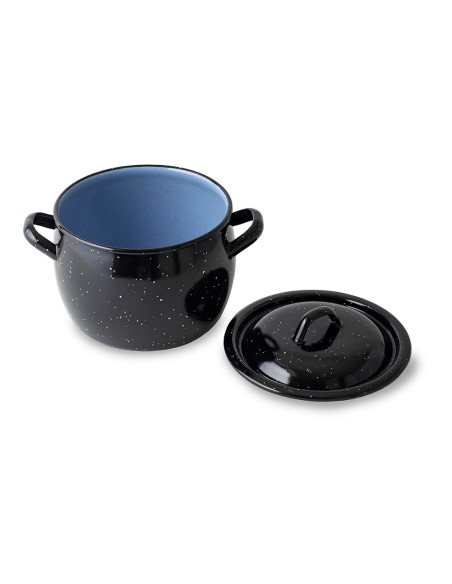 Olla abombada con tapa ø16 cm