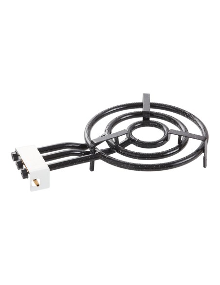 Quemador a gas butano/propano ø45 cm, 3 fuegos