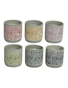 Vela de cera con aroma a citronela, colores surtidos, ø9 x 9 cm