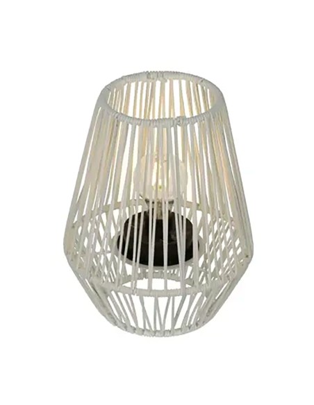 Farolillo solar blanco, ø22 x 25 cm