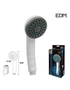 MANGO DE DUCHA   ANTICALCAREO   COLOR BLANCO   EDM