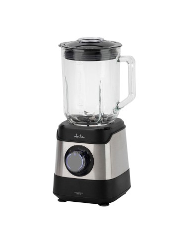 Batidora inox con vaso cristal, 1500 w, 1,8 l