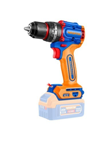 PACK TALADRO PERCUTOR + AMOLADORA A BATERIA WADFOW