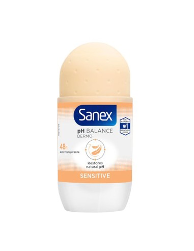 Desodorante roll-on dermo sensitive 48 h, 50 ml