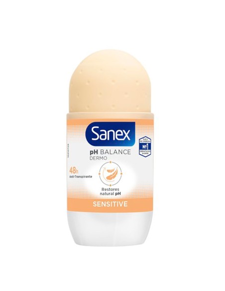 Desodorante roll-on dermo sensitive 48 h, 50 ml