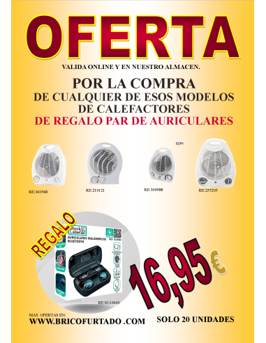 OFERTA CALEFACTOR REF:361968
