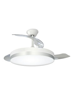 Ventilador de techo 3cct ø107 cm, plateado