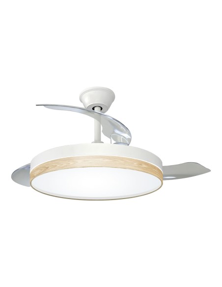 Ventilador de techo 3cct ø107 cm, madera