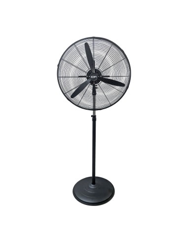 Ventilador industrial de pie 150 w, negro, ø60 cm