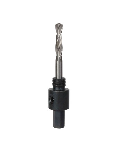 Mandril para sierras de corona bimetálica de 32 a 200 mm, vástago hexagonal de 11 mm - 7/16 pulg