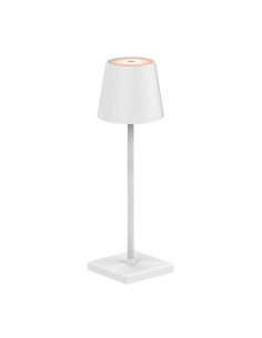 Lámpara de mesa led, tono regulable, 260 lm 3,3 w, recargable usb, blanca