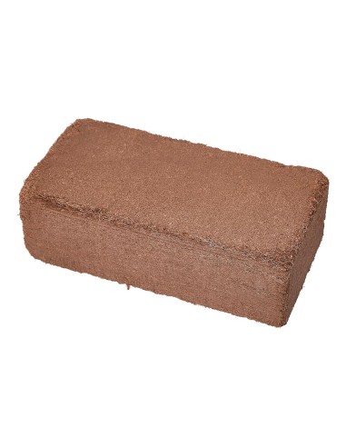 Ladrillo de fibra de coco compactada
