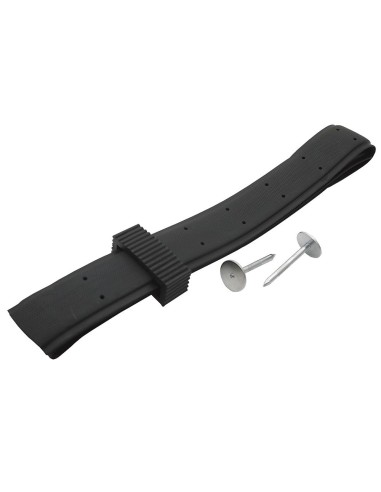 Collar de caucho para árboles, 3,8 x 90 cm