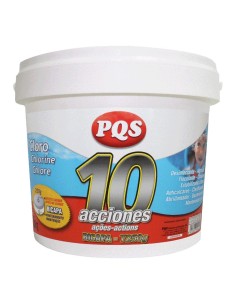 Cloro 10 acciones bicapa, tabletas de 250 g, bote 5 kg